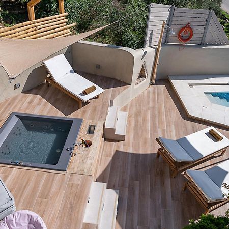 Verekinthos Villas - Pool, Hot Tub, Bbq, Kids Playground, Stunning Mountain Views Yerolákkos 외부 사진