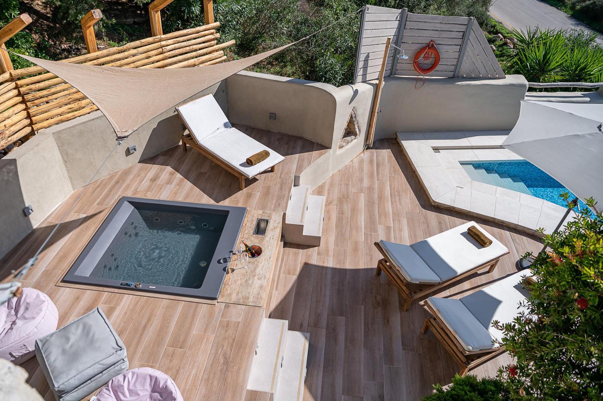 Verekinthos Villas - Pool, Hot Tub, Bbq, Kids Playground, Stunning Mountain Views Yerolákkos 외부 사진